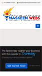 Mobile Screenshot of maskeenwebs.com